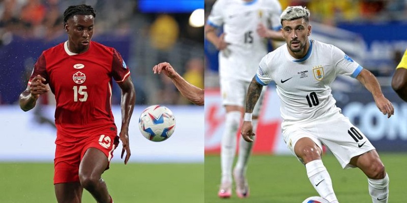 Canada vs Uruguay sẽ là trận đấu nghiêng hẳn về 1 chiều