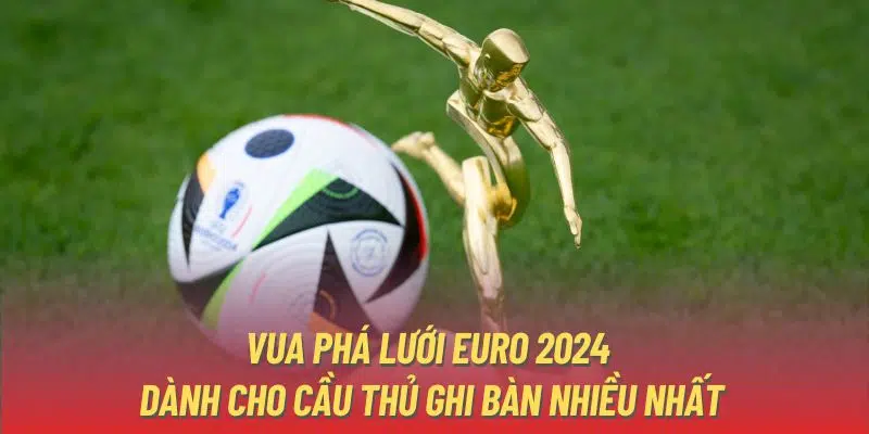 Vua phá lưới Euro 2024 dành cho cầu thủ ghi bàn nhiều nhất